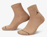 Шкарпетки Nike U J ED CUSH POLY ANKLE 3PR 144 бежевий, коричневий, фіолетовий Уні 38-42 DX9655-905