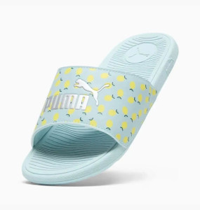 Тапочки дитячі Puma Cool Cat 2.0 Lemon Slides Turquoise 395655-02