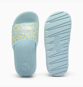 Тапочки дитячі Puma Cool Cat 2.0 Lemon Slides Turquoise 395655-02