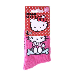 Шкарпетки HELLO KITTY SOCKS 2P пурпурний, сірий Діт 27-30 арт 36762-1 36762-1