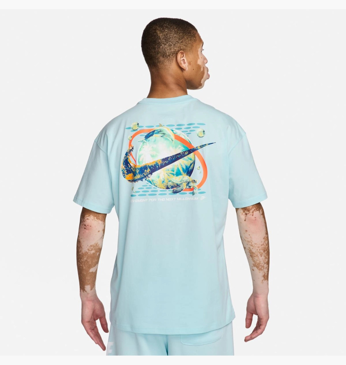 Футболка Nike (блакитна) FV4047-474