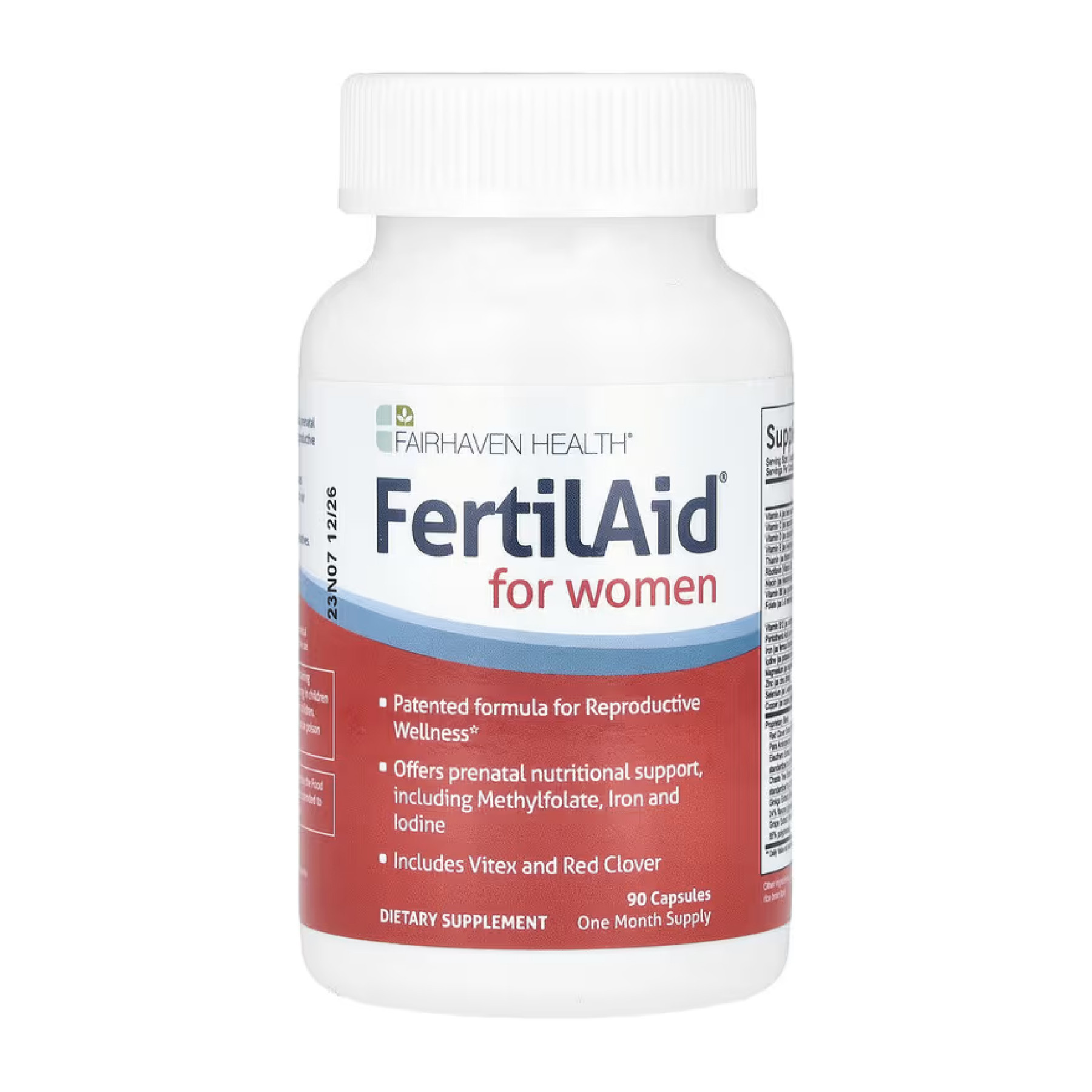 Капсули Fairhaven Health FertilAid® Multivitamin For Women - 90 caps 2023-10-4755