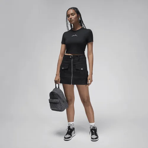 Футболка Jordan Women's T-shirt Cropped Black FN5720-010