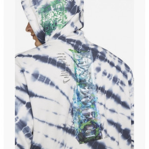 Кофта ХУДИ NIKE SPORTSWEAR CLUB WHITE/BLUE DM7943–133