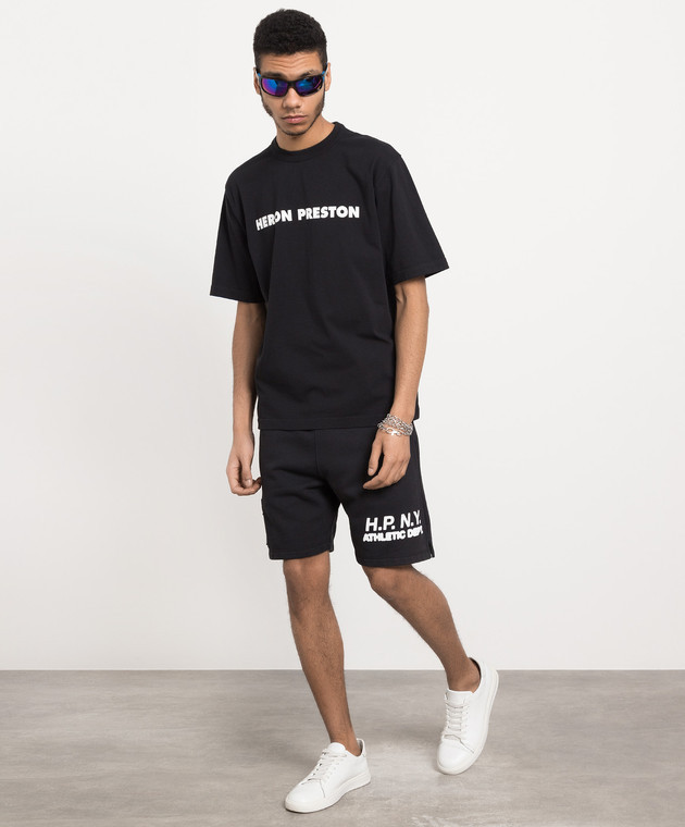 Шорти Heron Preston "Skull" Shorts Black HMCI011S23JER001