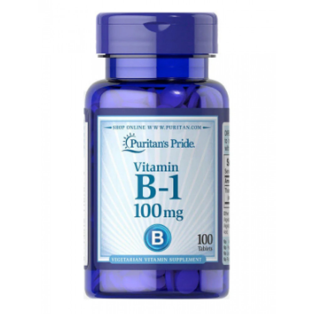 Таблетки Vitamin B-1 100mg - 100 tablets 100-17-6210674-20