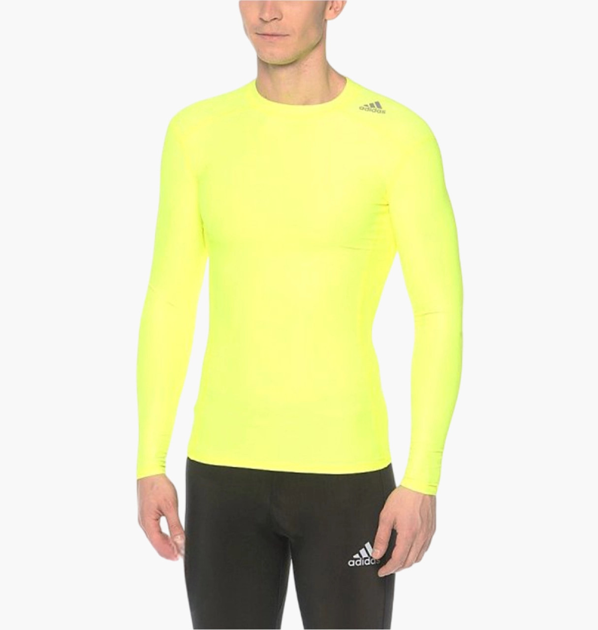 Кофта чоловічий Adidas Tf Chill Ls Yellow S95669