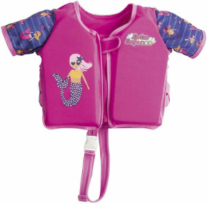 Жилетка для плавання Aqua Speed Swim Vest With Sleeves 32147-03 рожевий, синій Діт 18-30кг DT-32147- DT-32147-03
