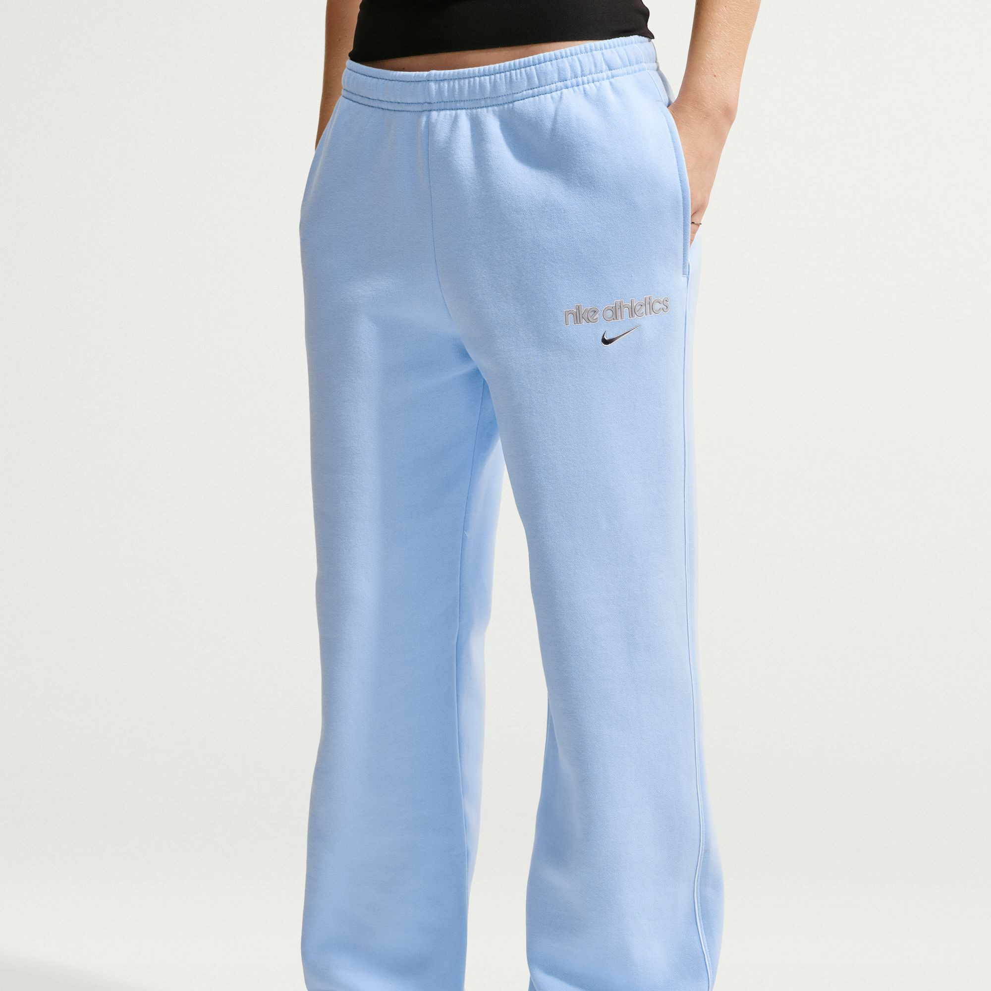 Штани Nike W STDO FLC MR OH PANT GLS IU3726-407
