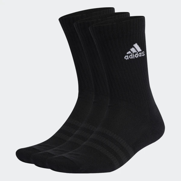 Шкарпетки Adidas C SPW CRW 3P чорний Уні L (43 - 45) IC1310