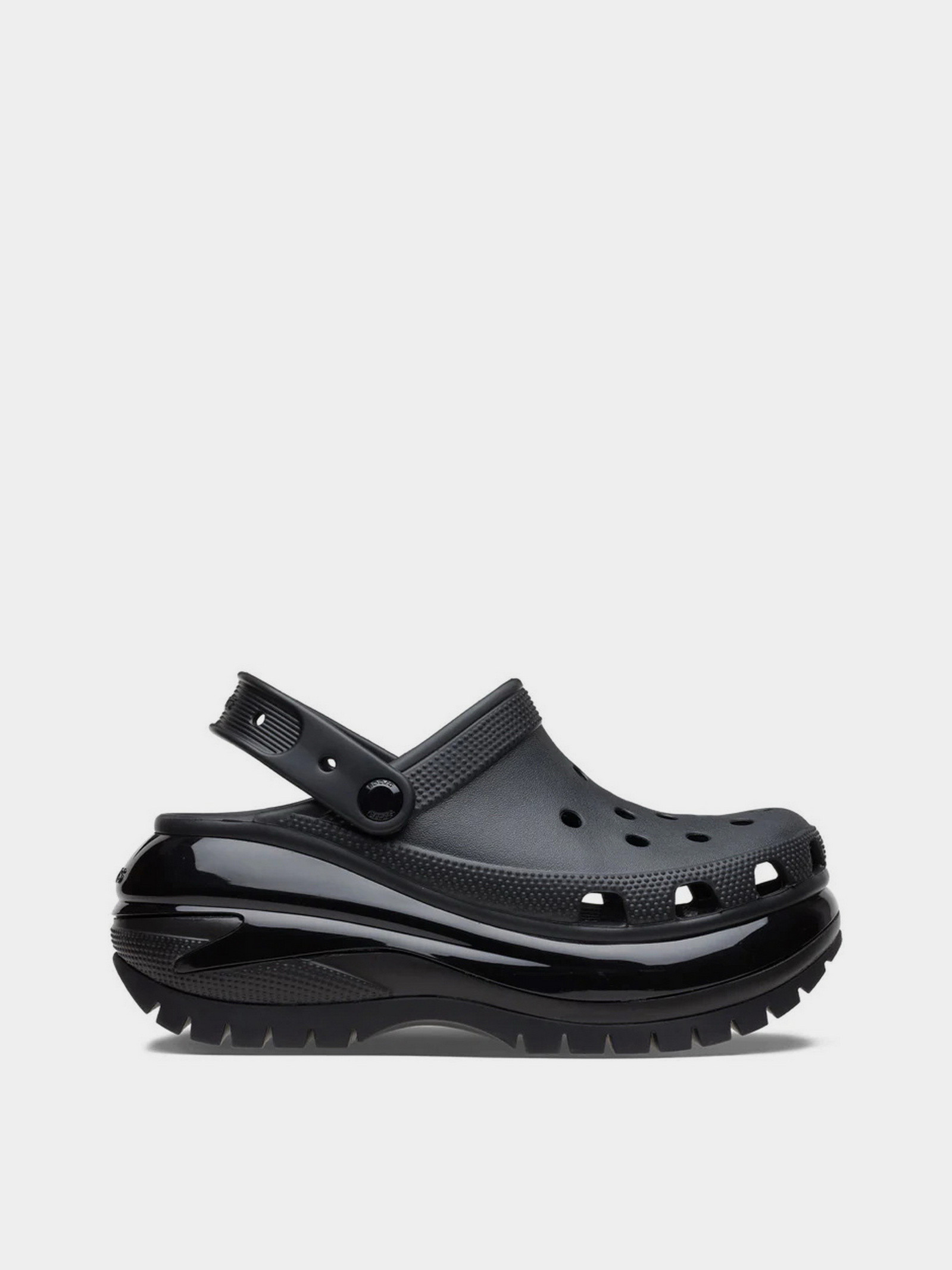 Тапочки унісекс CROCS Classic Mega Crush Clog Black 207988-001 42-43 207988-001