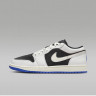 Кросівки чоловічі Air Jordan 1 Low Quai 54 White/Black HQ0764-001
