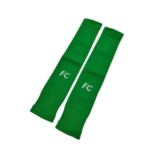 Гетри футбольні "FC" обрізані (зелений) F2024-637 F2024-637