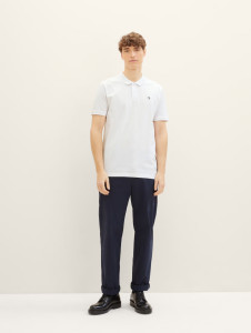 Поло mit Logo Print 1041184-20000 Tom Tailor L Білий 1041184-20000