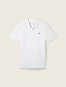 Поло mit Logo Print 1041184-20000 Tom Tailor L Білий 1041184-20000