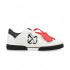 Кросівки OFF-WHITE New Low Vulcanized White Black OMIA293S24FAB0010110
