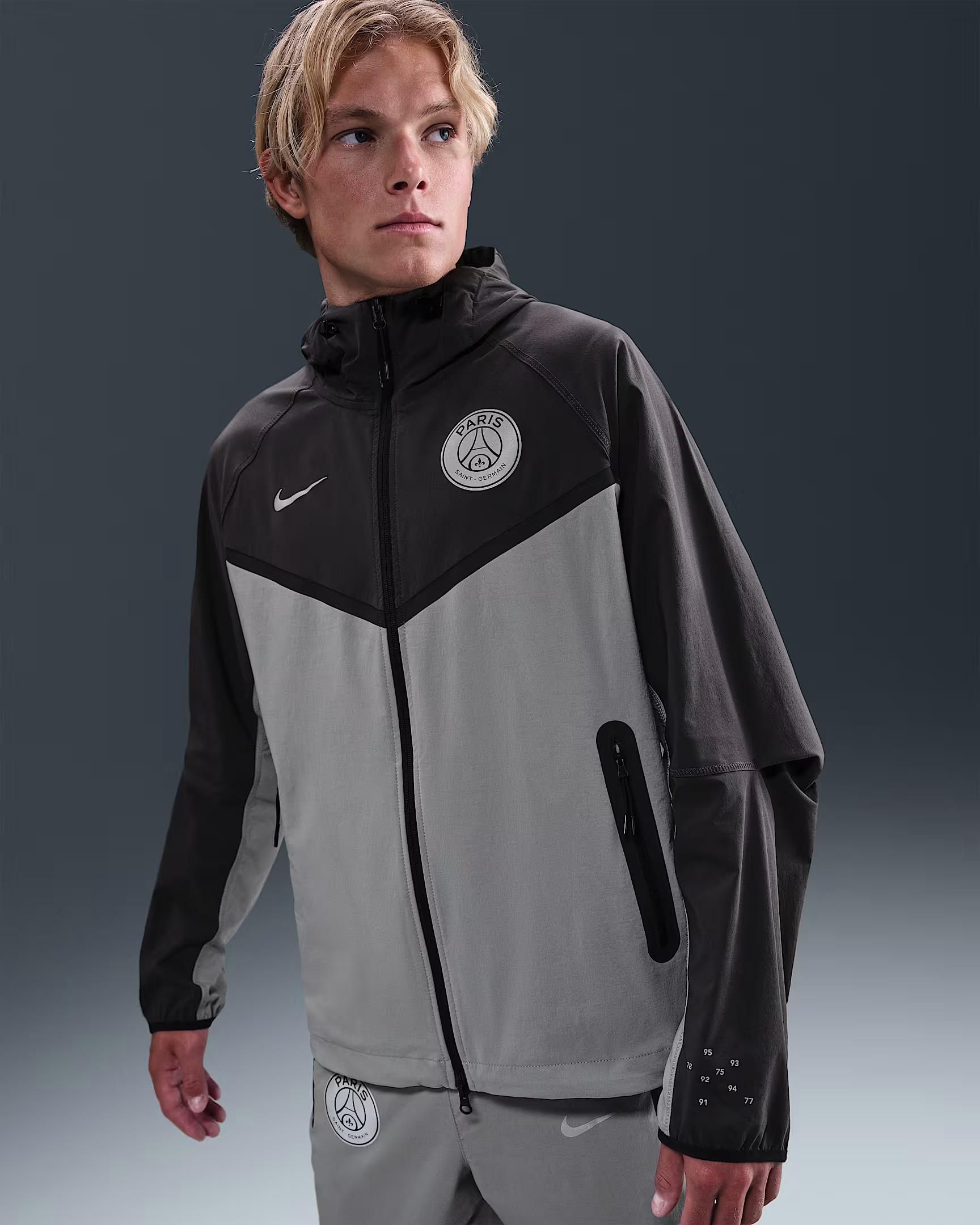 Вітровка Nike PSG M TCH WVN WR FZ JKT TA HQ4981-060
