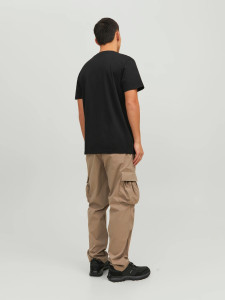 Футболка JCOHUNT TEE SS CREW NECK LN 12228391-Black Jack&Jones M Чорний 12228391-BLACK