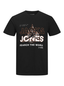 Футболка JCOHUNT TEE SS CREW NECK LN 12228391-Black Jack&Jones M Чорний 12228391-BLACK