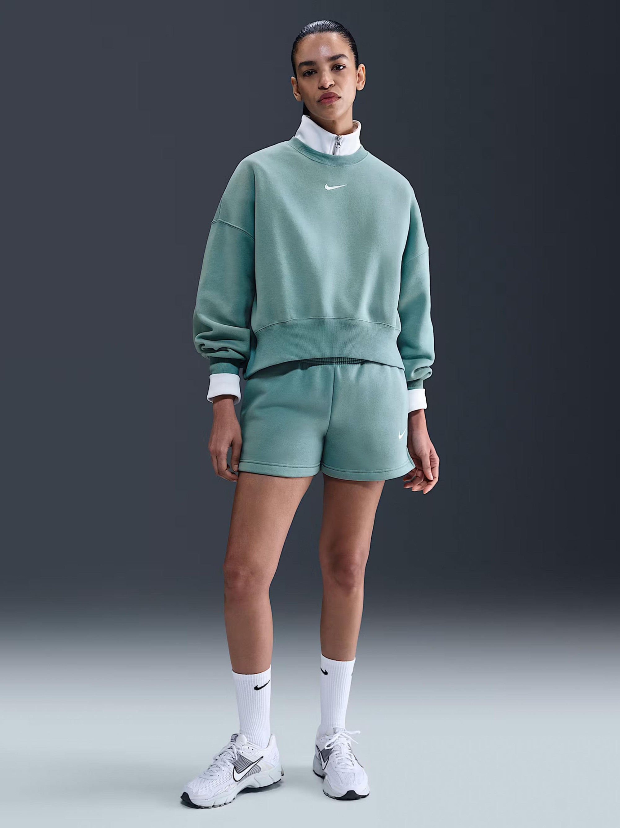 Толстовка Nike W NSW PHNX FLC OOS CREW DQ5761-017