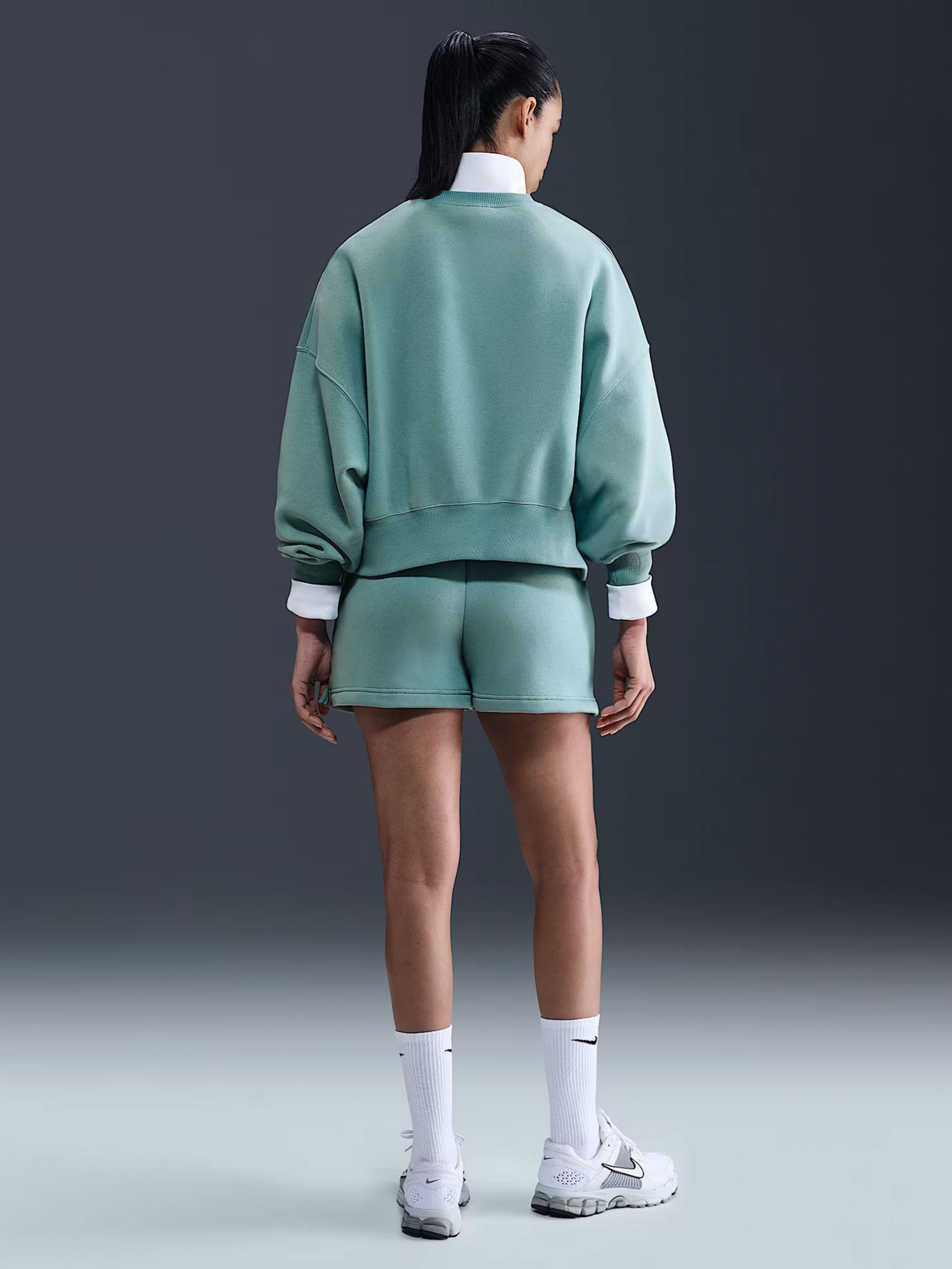 Толстовка Nike W NSW PHNX FLC OOS CREW DQ5761-017