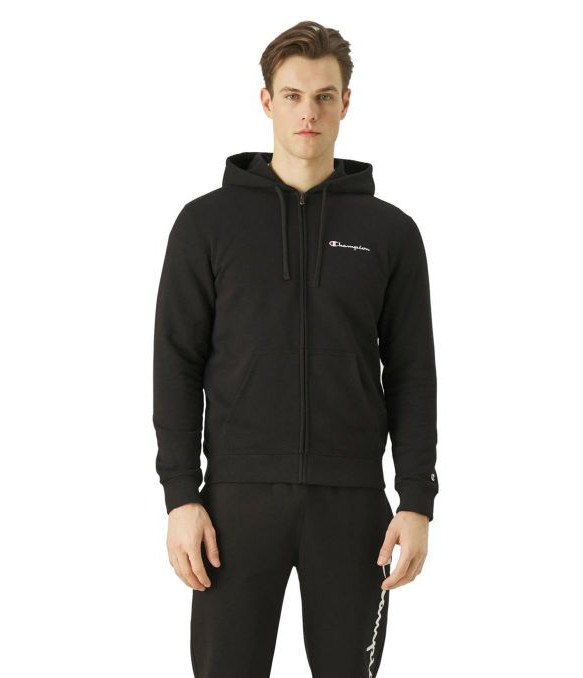 Толстовка hooded full zip sweatshirt 219837-KK001 Champion XL Чорний 219837-KK001