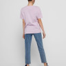 Футболка ONLFIONA LIFE OVERSIZE S/S BOX TOP JRS 15226022 Orchid Bloom ONLY XS Бузковий 15226022ORCHIDBLOOM