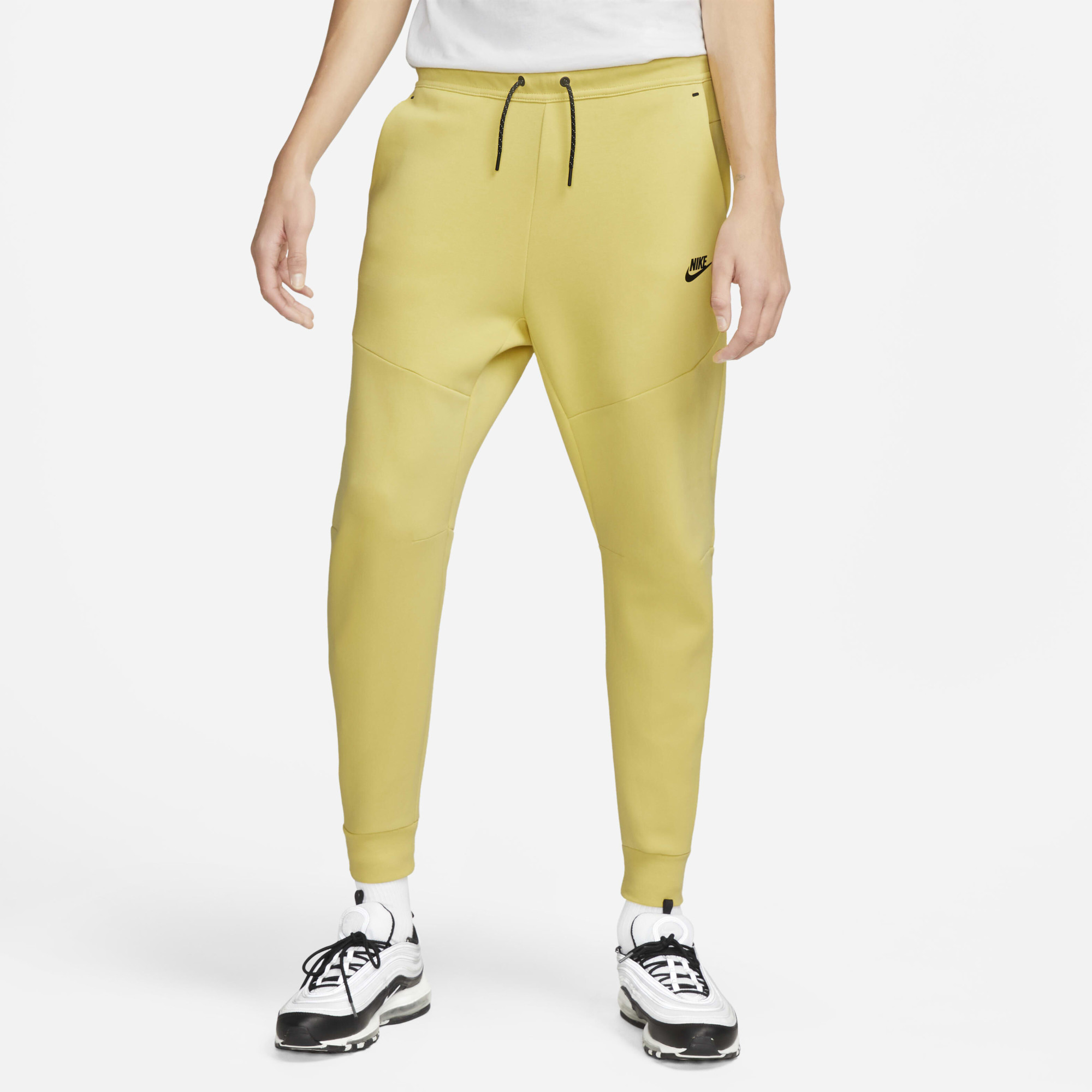Штани чоловічі Nike Sportswear Tech Fleece Yellow Cu4495-700 CU4495-700