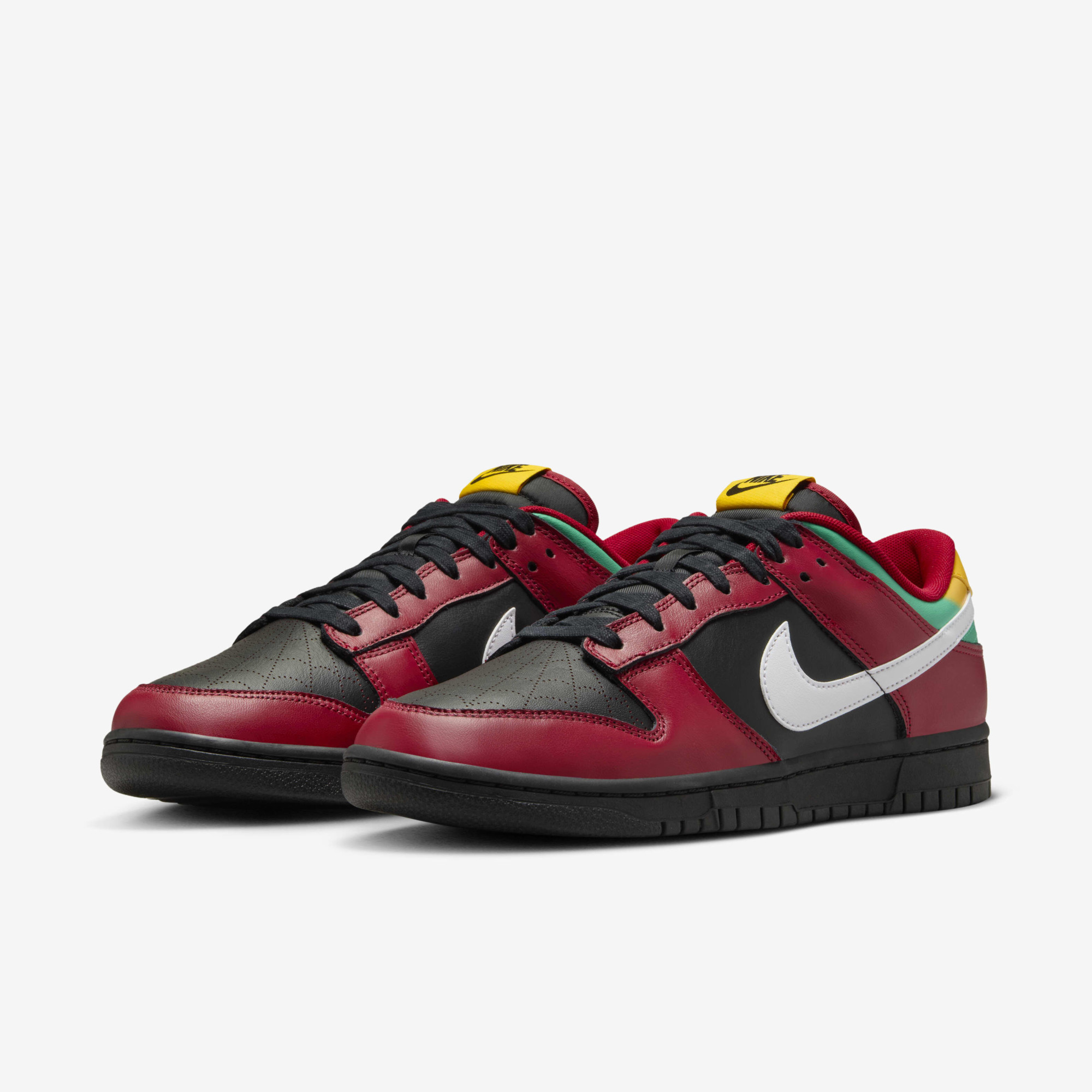 Кросівки чоловічі Nike Dunk Low Retro Ltd Biker Tattoos Red/Black FZ3057-001