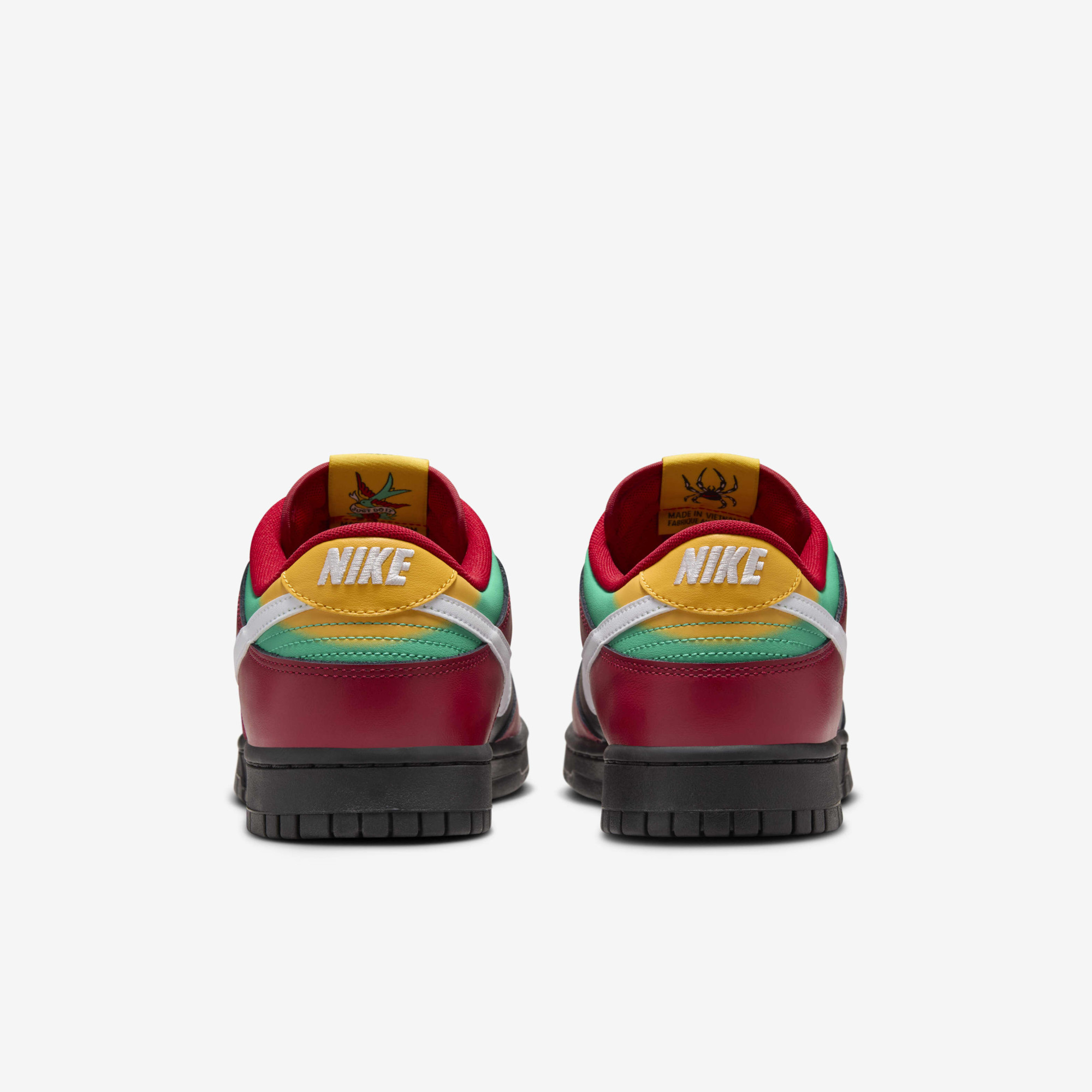 Кросівки чоловічі Nike Dunk Low Retro Ltd Biker Tattoos Red/Black FZ3057-001