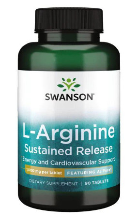 Капсули L-Arginine 1000 mg - 90 Caps 100-48-2225735-20