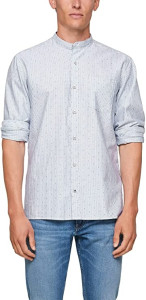 Сорочка Shirt REGULAR FIT 130.10.108.11.120.2102620-01G1 s.Oliver 3XL Блакитний 130.10.108.11.120.2102620