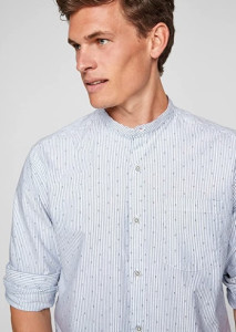 Сорочка Shirt REGULAR FIT 130.10.108.11.120.2102620-01G1 s.Oliver 3XL Блакитний 130.10.108.11.120.2102620