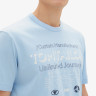 Футболка 1040034ХХ32245 Tom Tailor L Блакитний 1040034ХХ32245