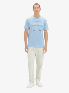 Футболка 1040034ХХ32245 Tom Tailor L Блакитний 1040034ХХ32245