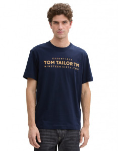 Футболка MEN'S T-SHIRT 1045631-10668 Tom Tailor L Темно-синій 1045631-10668