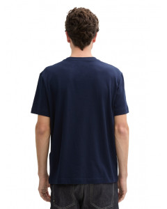 Футболка MEN'S T-SHIRT 1045631-10668 Tom Tailor L Темно-синій 1045631-10668