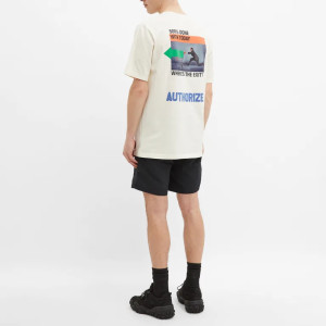 Футболка Heron Preston A.F. Authorized Tee 'Off White/Lemon' HMAA026S22JER0040315