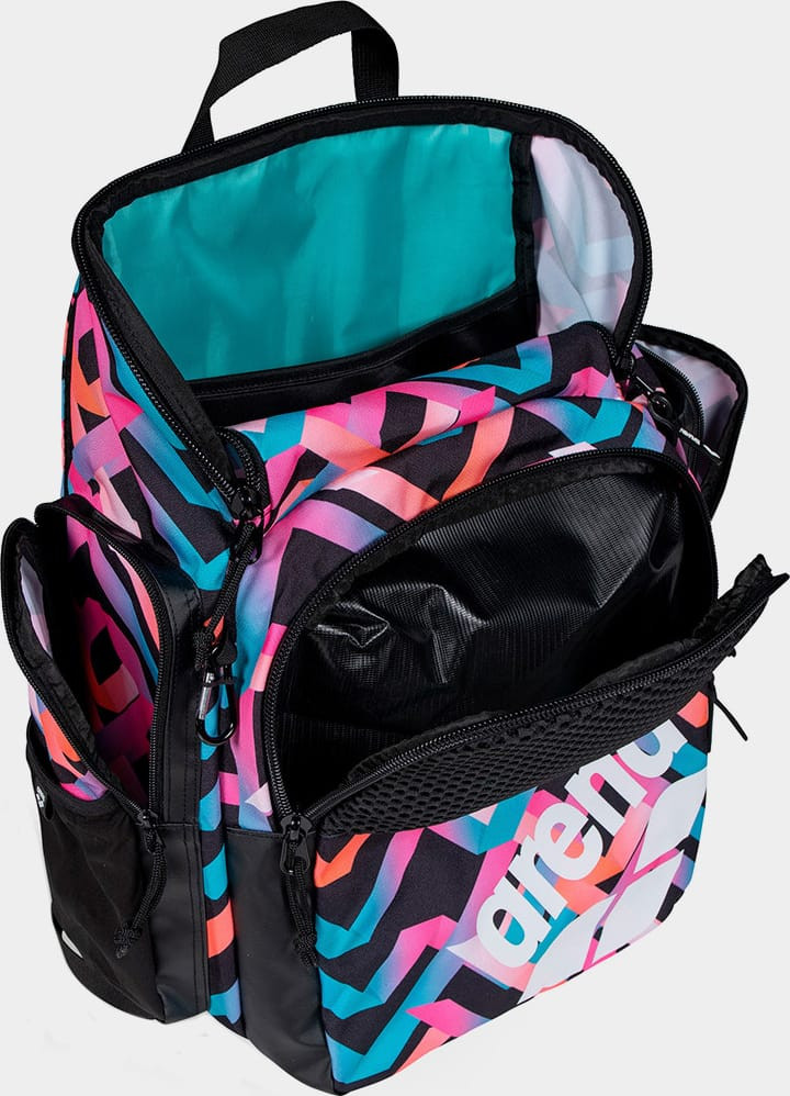 Рюкзак Arena ONE GO BACKPACK AO 35L рожевий, блакитний, чорний 46 х 38 х 23 см (010230-102) 010230-102