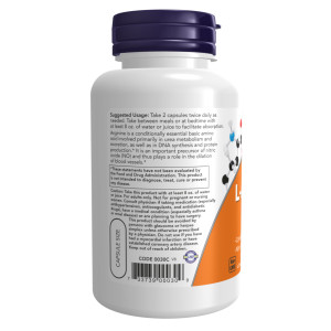 Капсули L-Arginine 500mg - 100caps 100-53-6622039-20