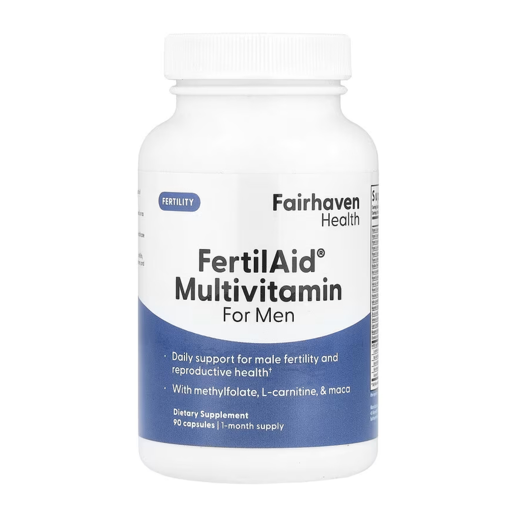 Капсули Fairhaven Health FertilAid® Multivitamin For Men - 90 caps 2023-10-4754