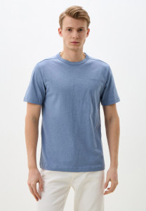 Футболка Basic cotton T-shirt 1045627-37533 Tom Tailor L Синій 1045627-37533