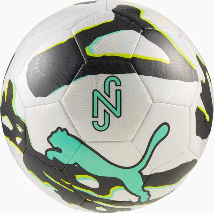 М'яч футбольний Puma Neymar JR Graphic Ball білий, чорний, м'ятний 4 085023-01