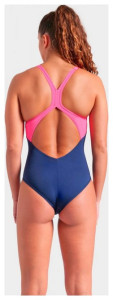 Купальник для жінок Arena RIPPLES SWIMSUIT V BACK B синій Жін 36 009021-780