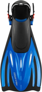 Ласти Aqua Speed WOMBAT 530-11-1 чорний, синій Уні 38-41 529-11
