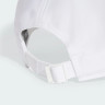 Бейсболка Adidas BB CAP LT MET білий OSFM (56-58 см) JF8484