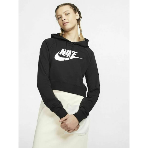 Кофта W NSW ESSN HOODIE CROP HBR NFS DR6225-010