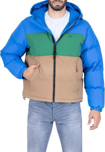 Куртка lacoste Men's Colorblock Hooded Down Jacket BH5442 51 NIJ