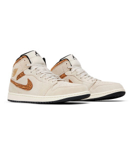Кросівки AIR JORDAN 1 MID SE MENS SHOES BEIGE DZ4129-102