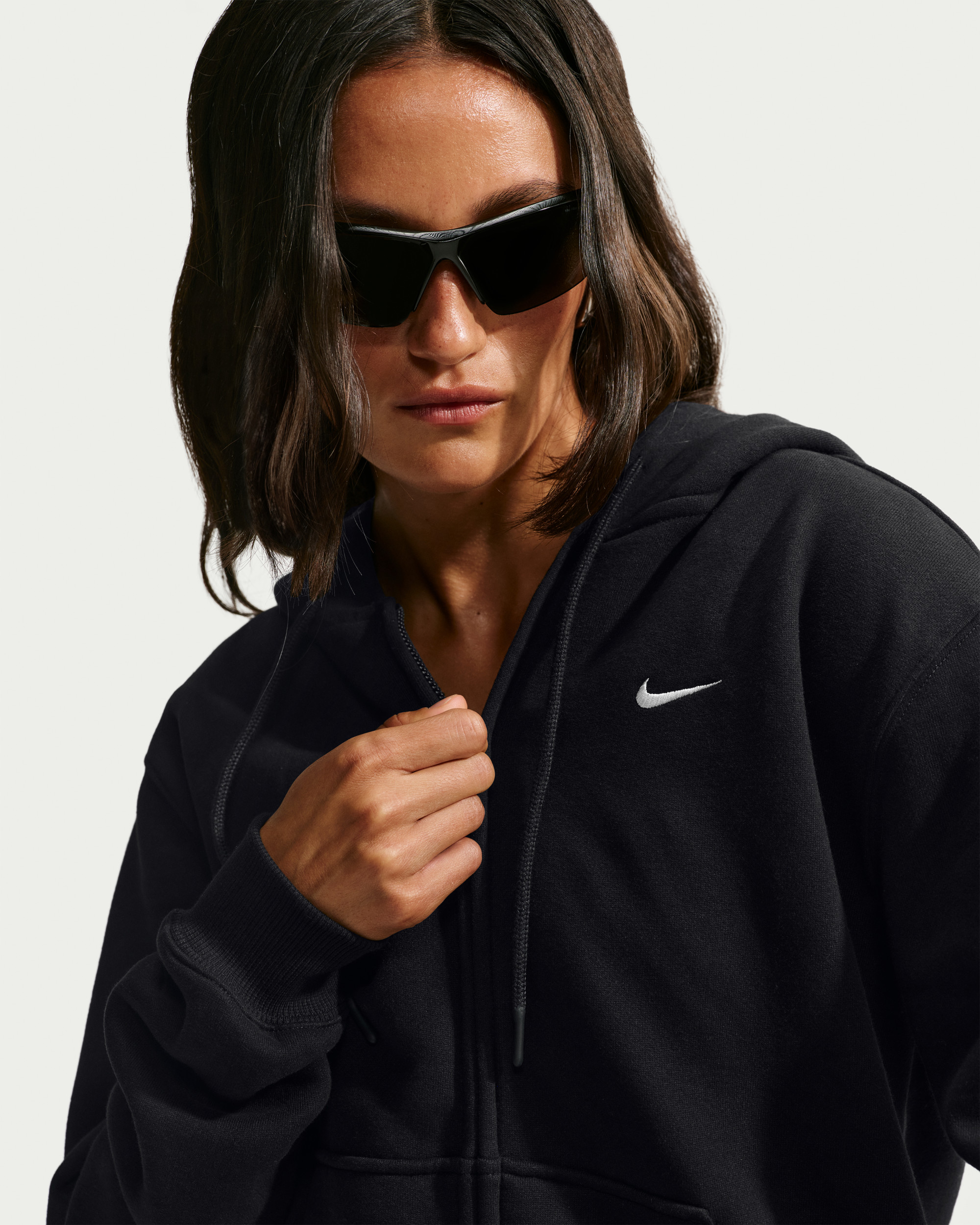 Толстовка Nike W STDO FLC MW STD FZ HDY IM8504-001